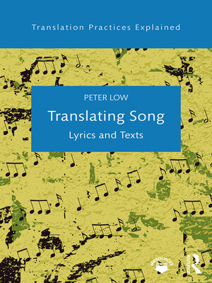 cover image of Translating Song